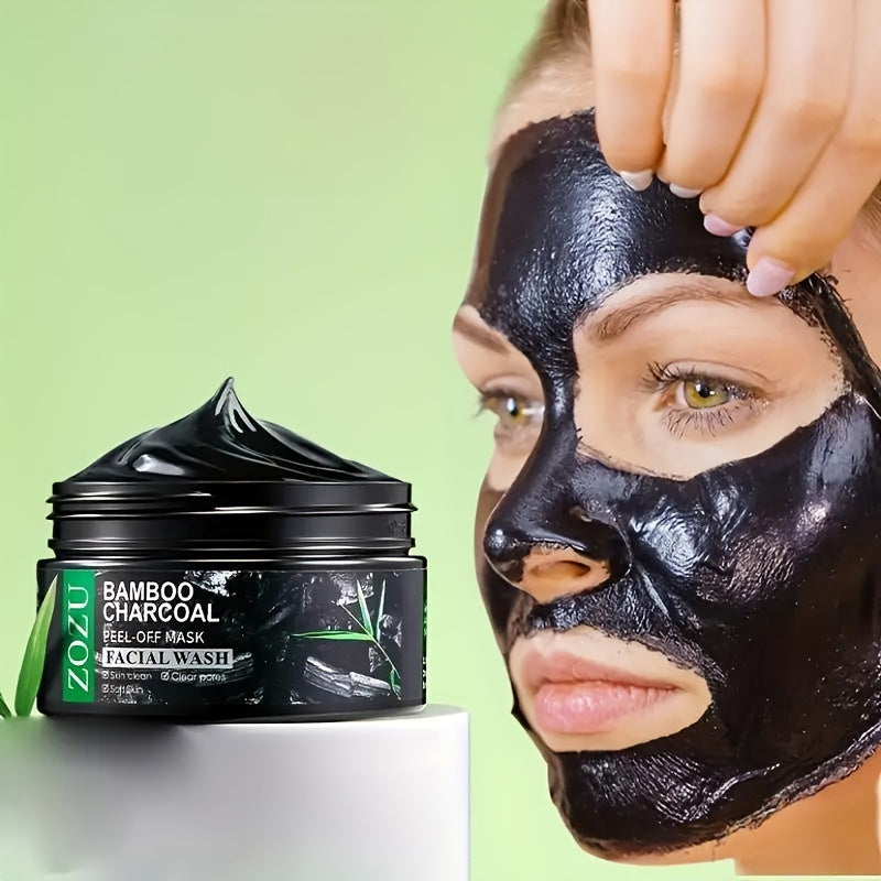 Mascarilla Facial con Carbón de Bambú - 100 g