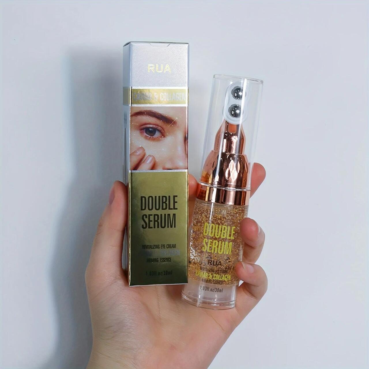 Sérum Roll-On Doble Revitalizante con Caviar y Colágeno - 30 ml